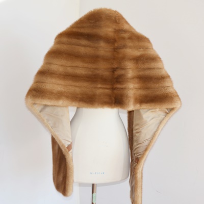 Gidding Jenny Mink Fur Shawl