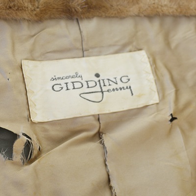 Gidding Jenny Mink Fur Shawl