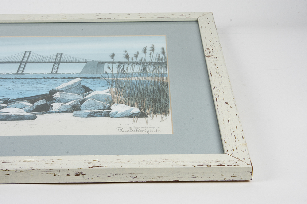 Paul DeRemigis Jr. "Chesapeake Bay Bridge" Signed Print