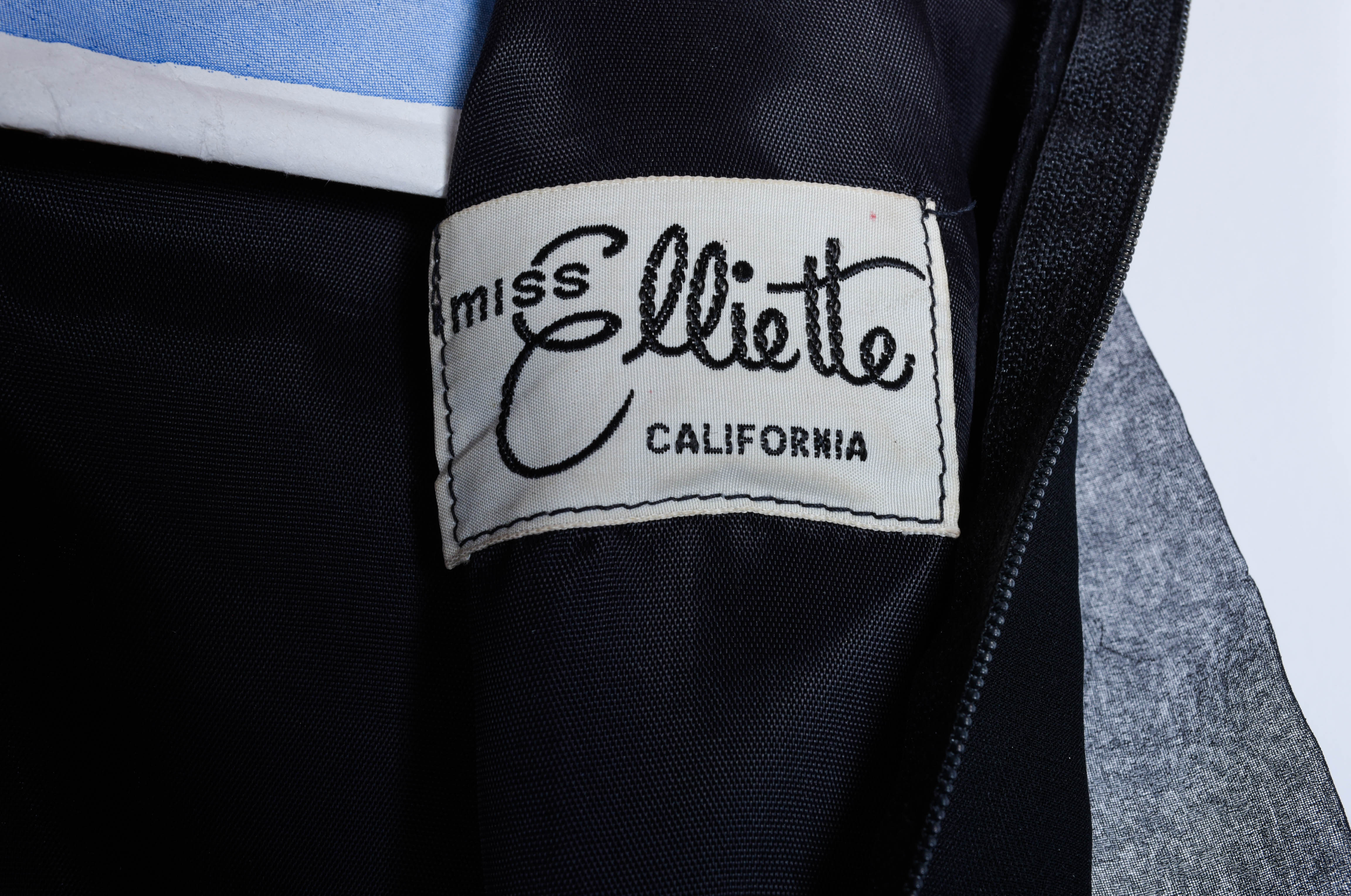 Collection of Women's Circa 1960s Vintage Apparel in Black