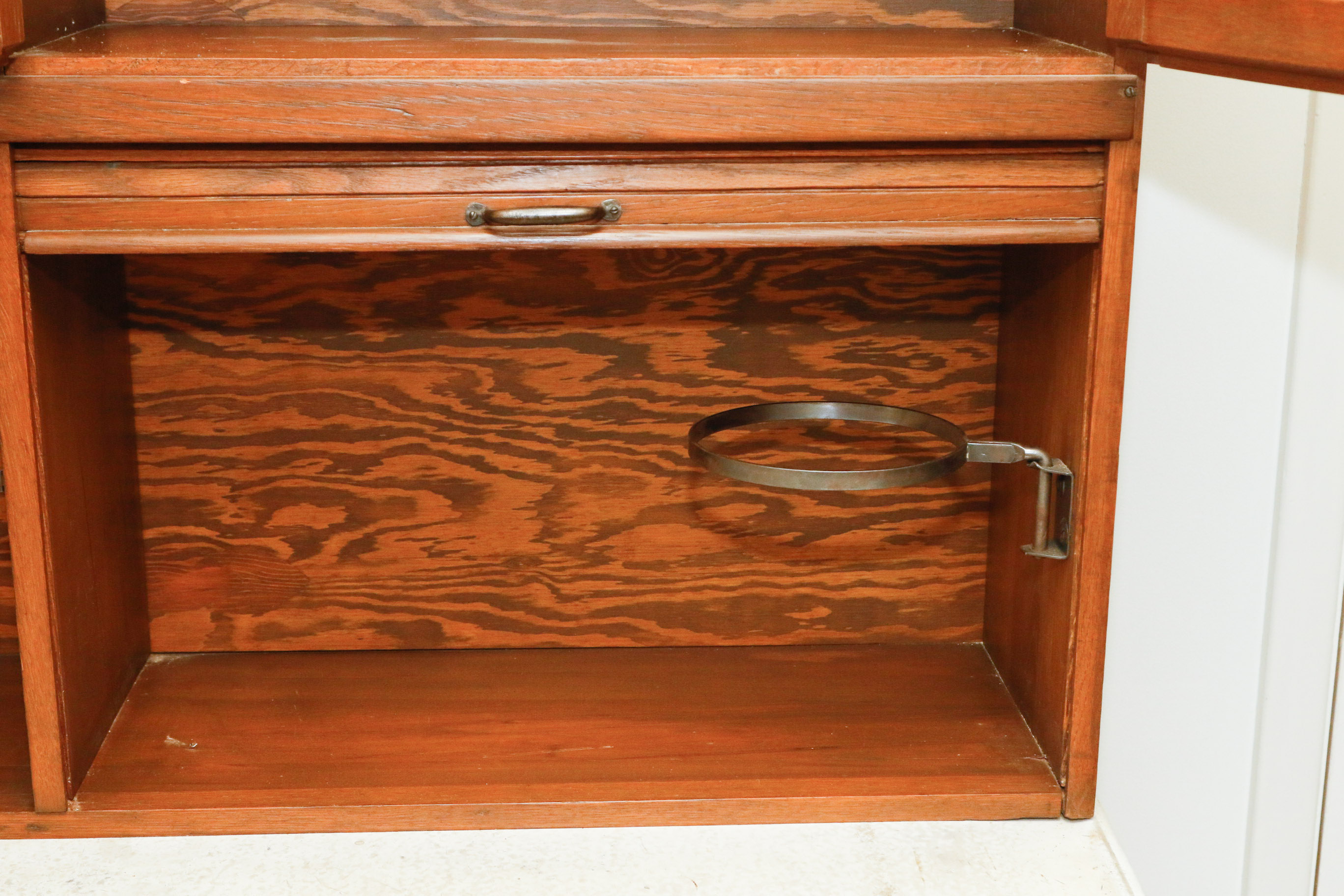 Antique Oak Hoosier Cabinet