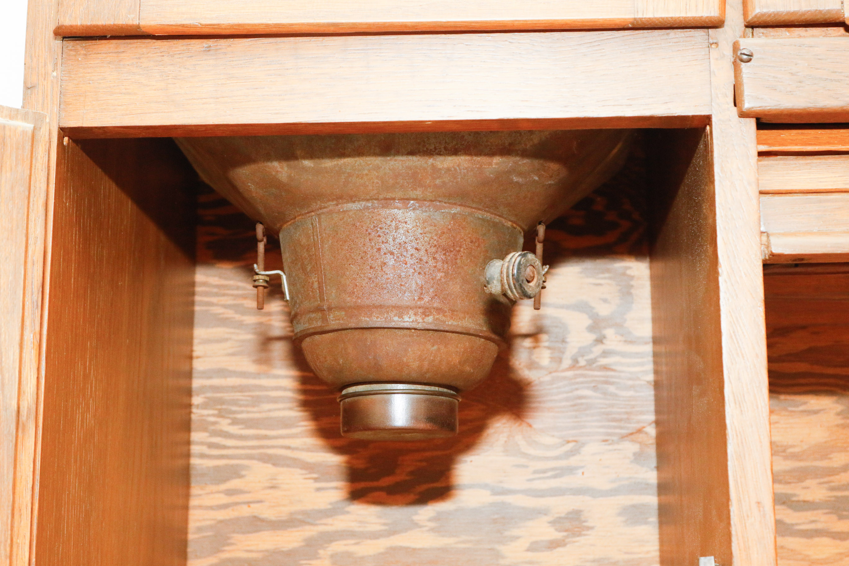 Antique Oak Hoosier Cabinet