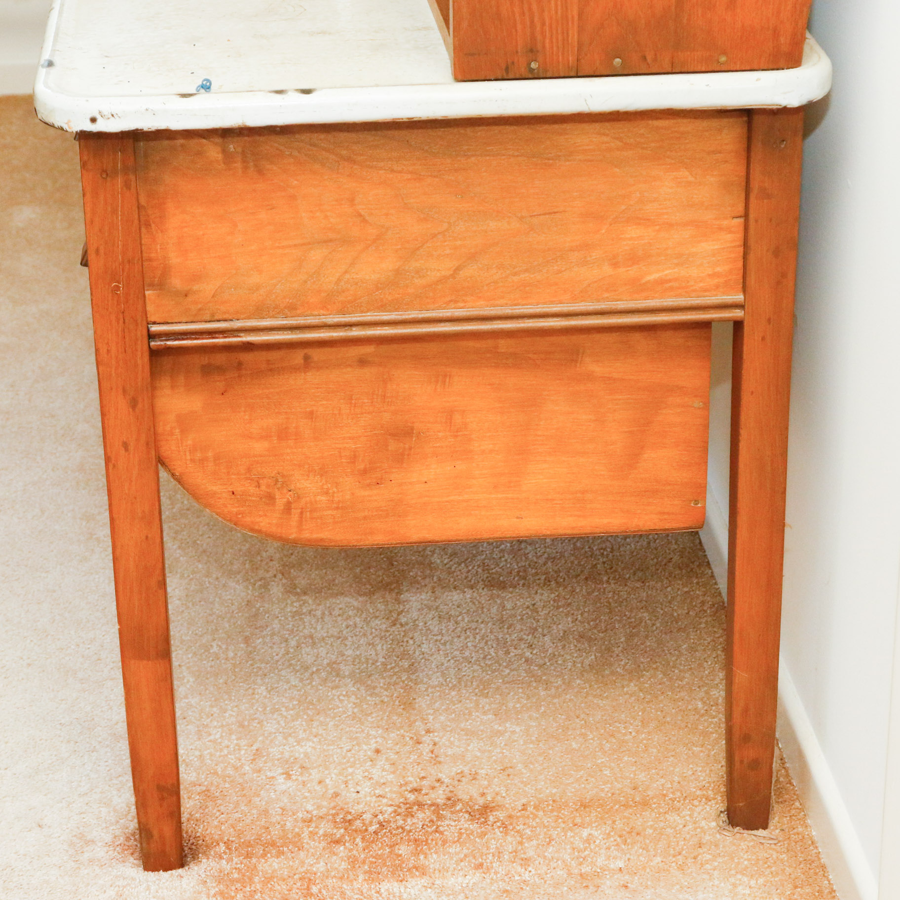 Antique Oak Hoosier Cabinet