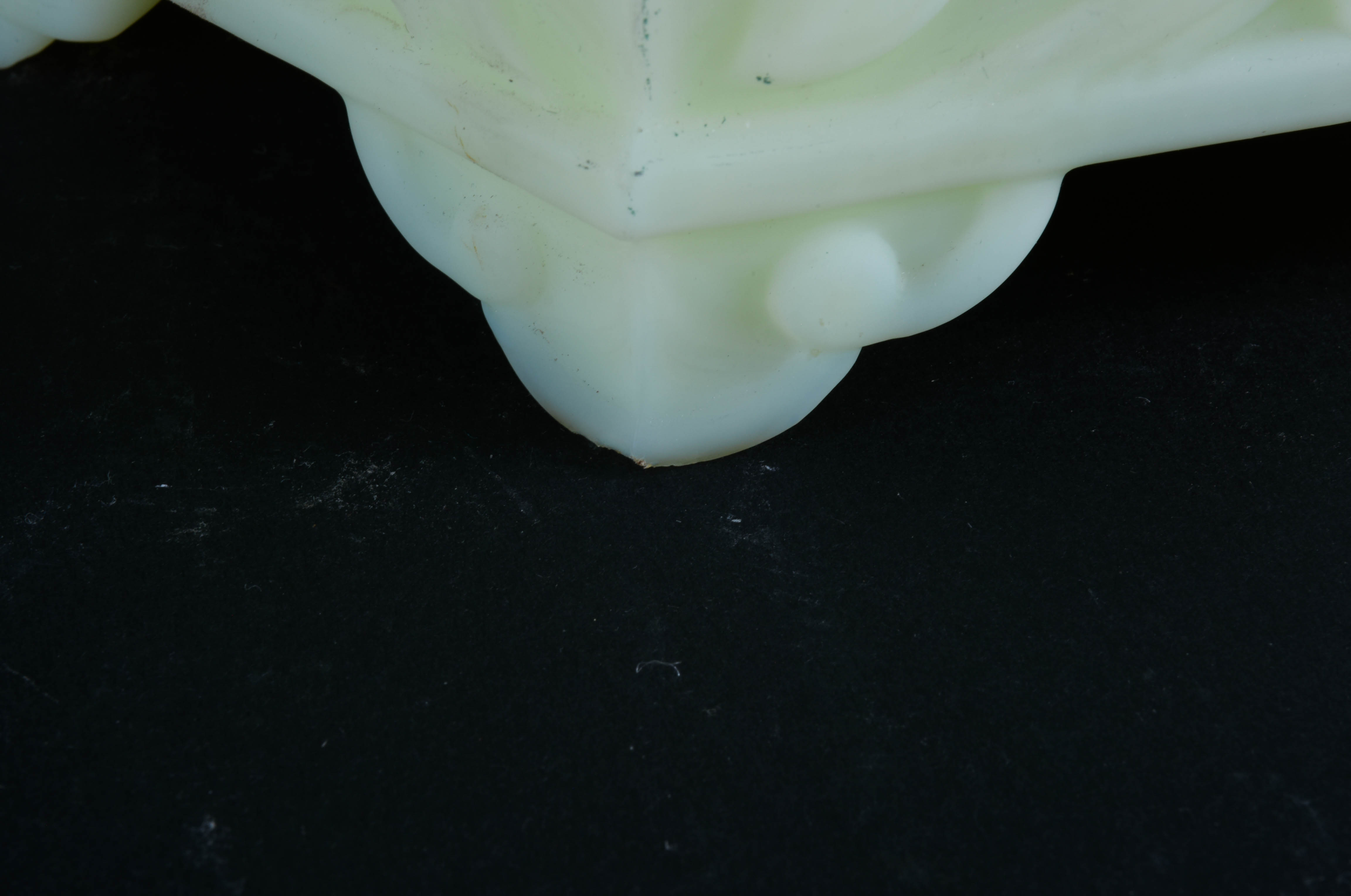 Vintage Fenton Green Glass Vases