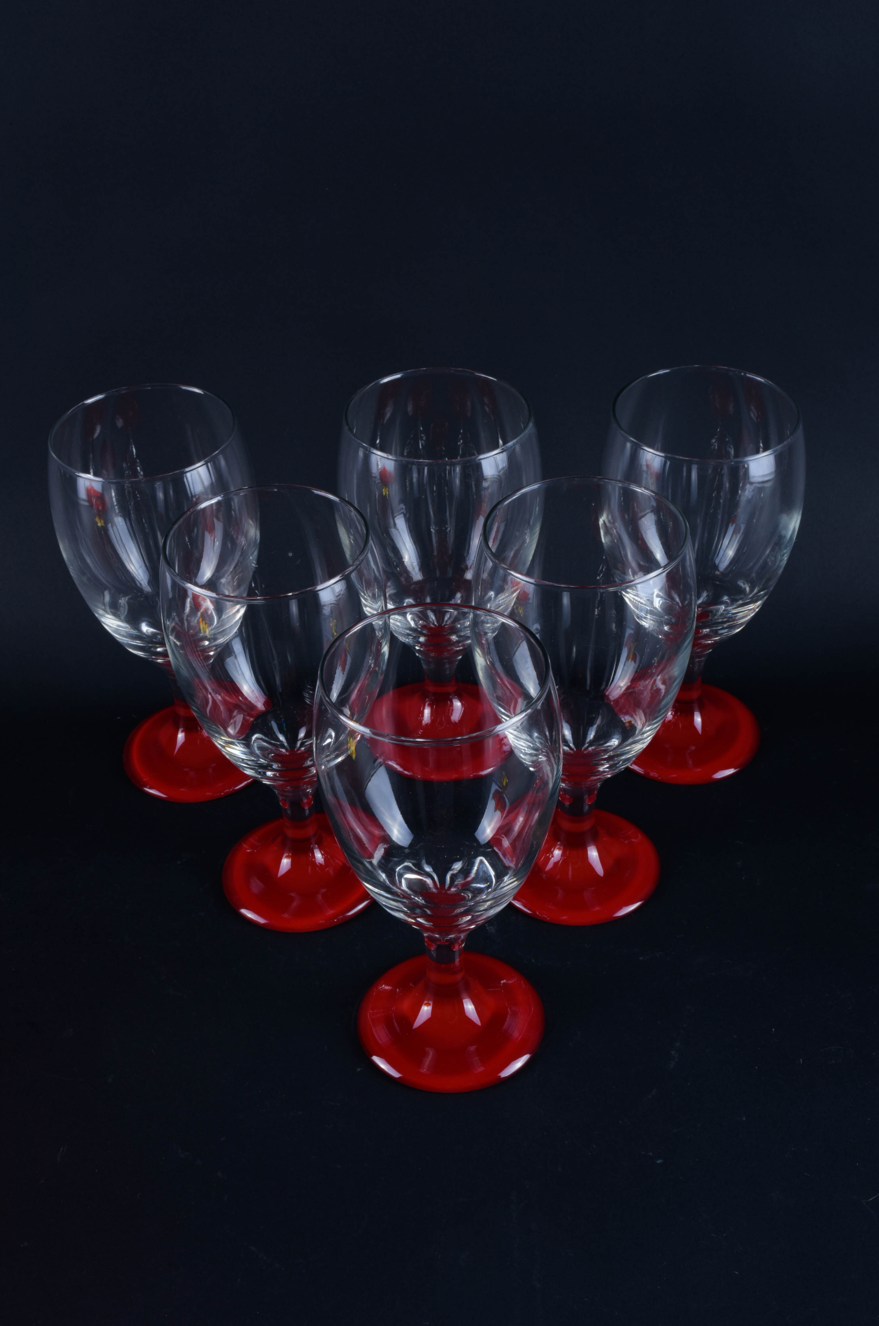Selection of Vintage Glassware Items Includes Libbey Goblets