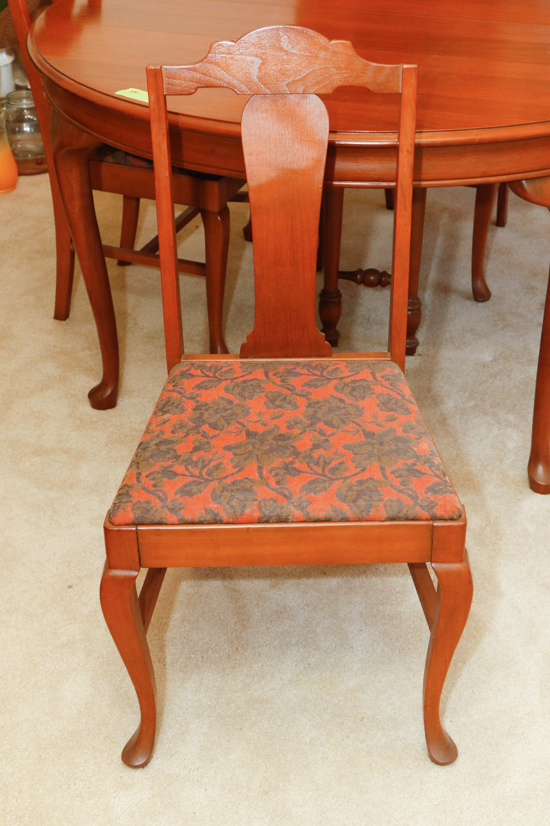 Vintage Ethan Allen Baumritter Heirloom Maple Birch Dining Set