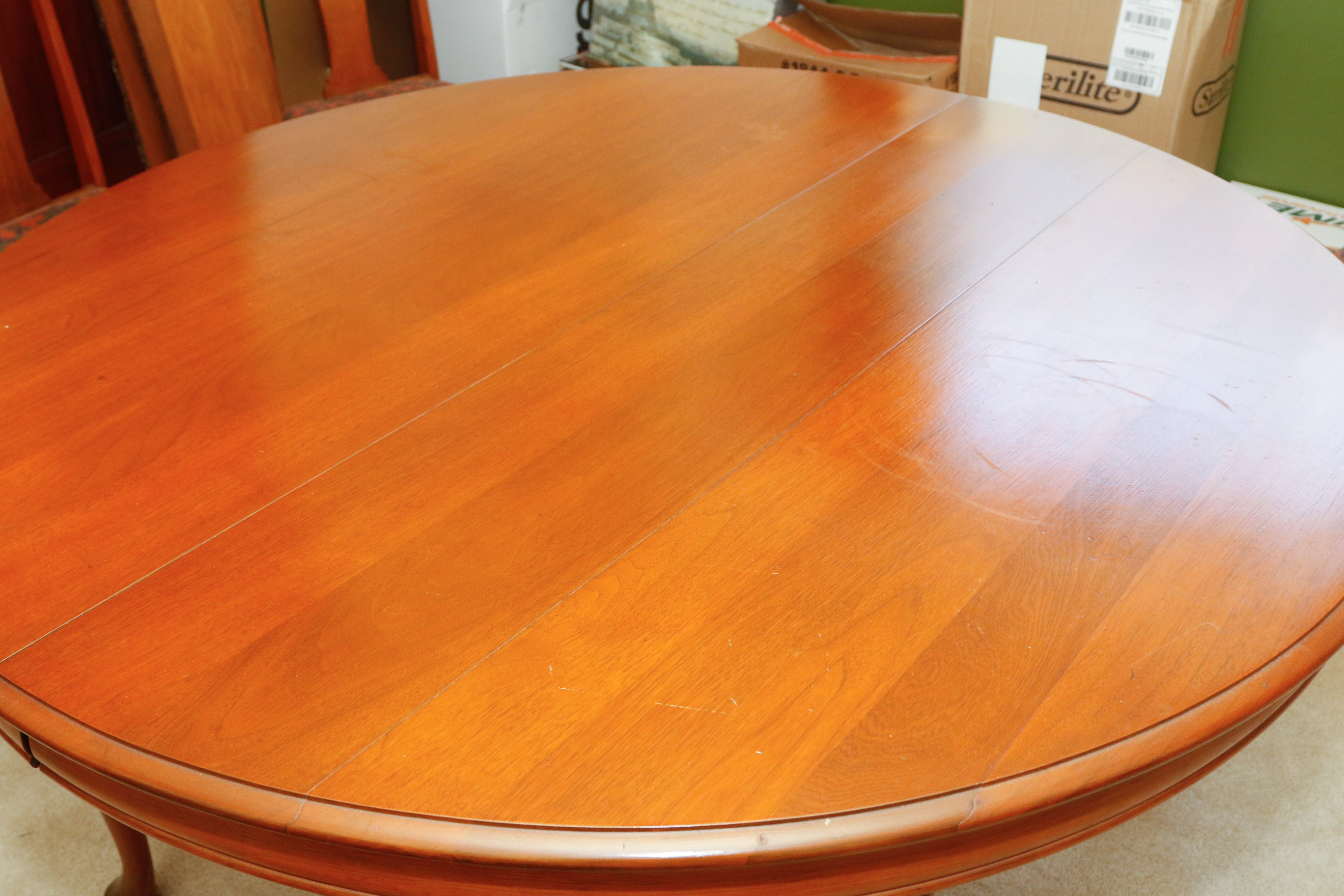 Vintage Ethan Allen Baumritter Heirloom Maple Birch Dining Set