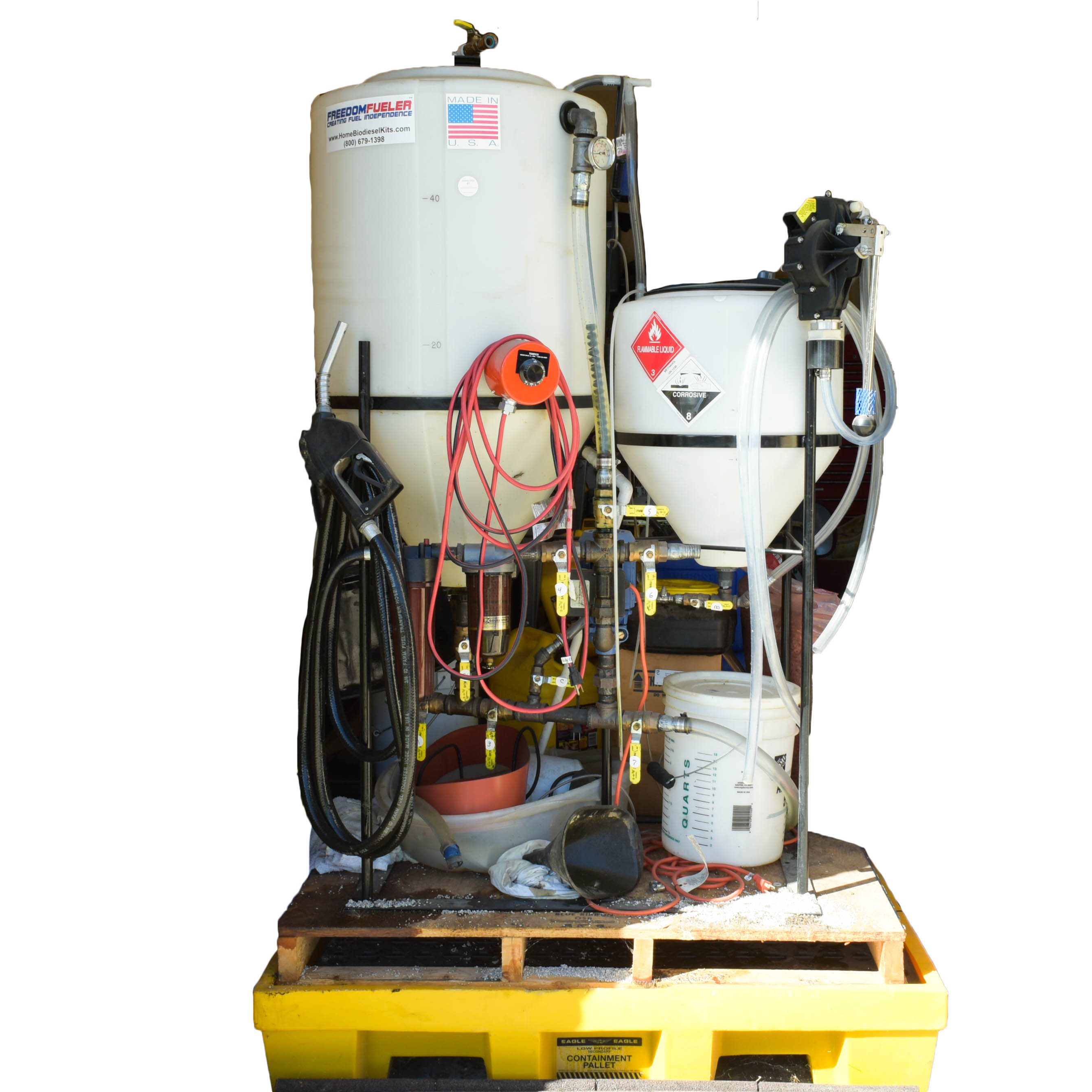 Freedom Fueler Used Cooking Oil Biodiesel Filtration System
