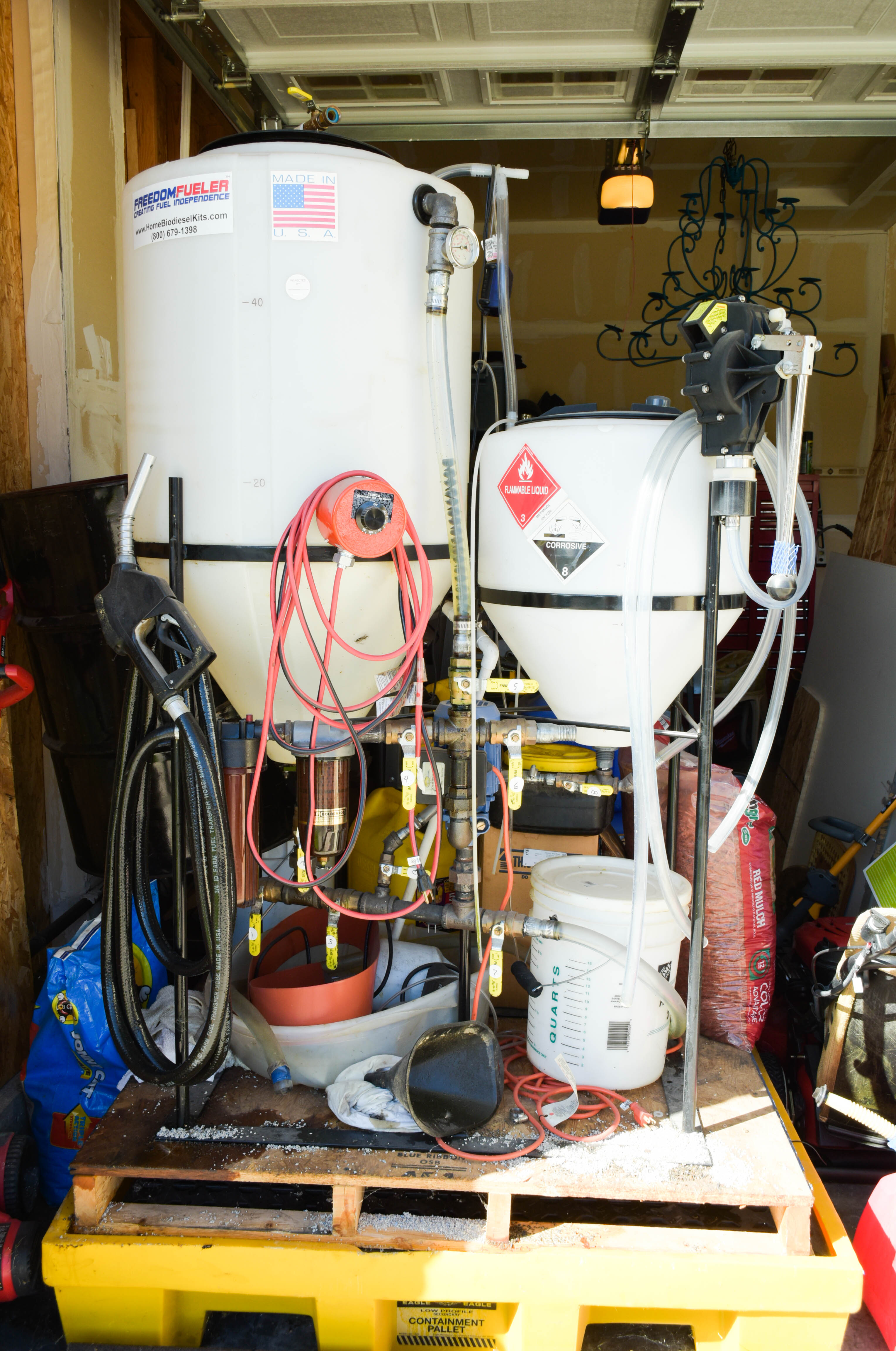 Freedom Fueler Used Cooking Oil Biodiesel Filtration System