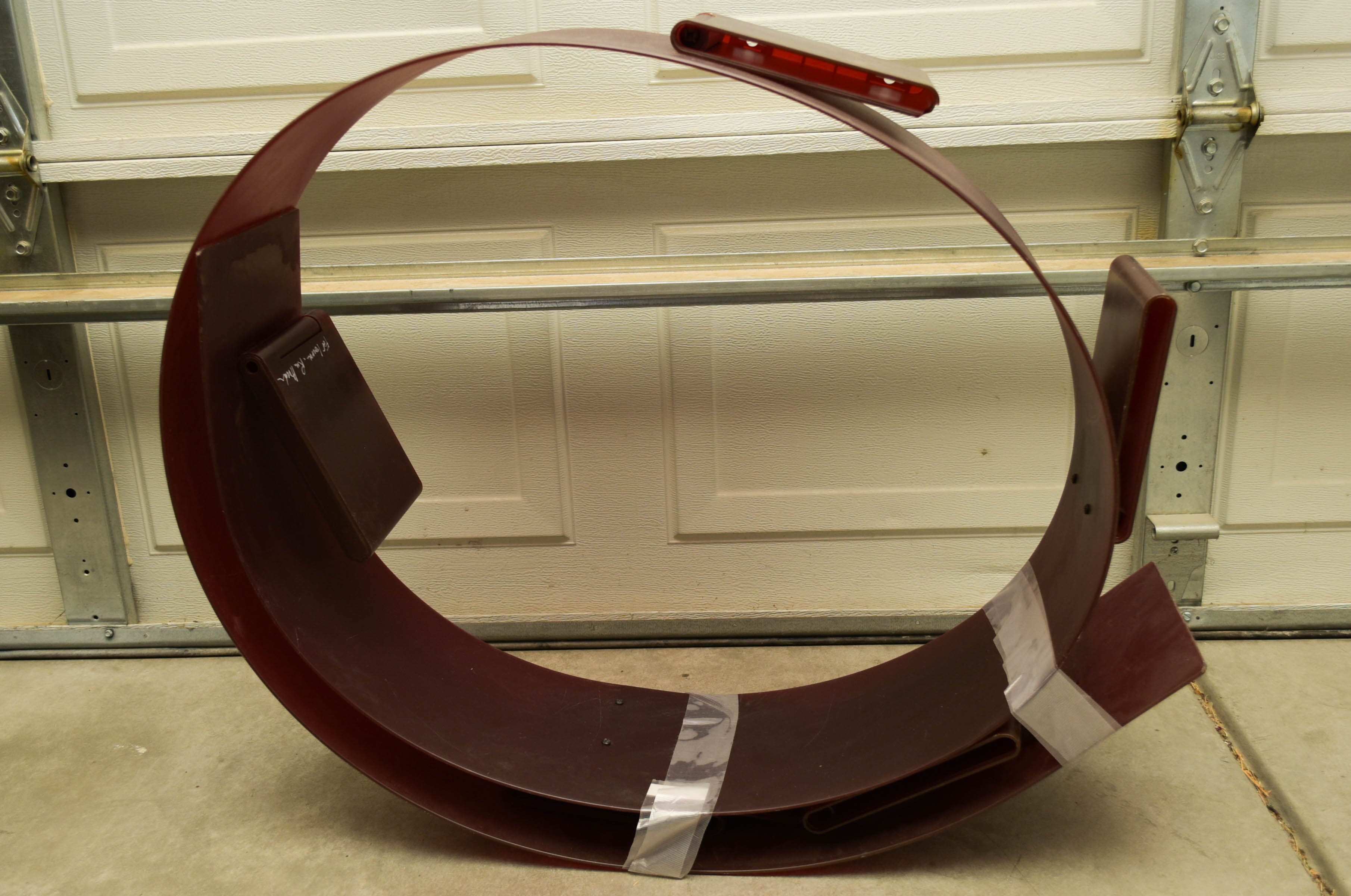 Handmade Modern Floating Wall Shelf Signed By Artist