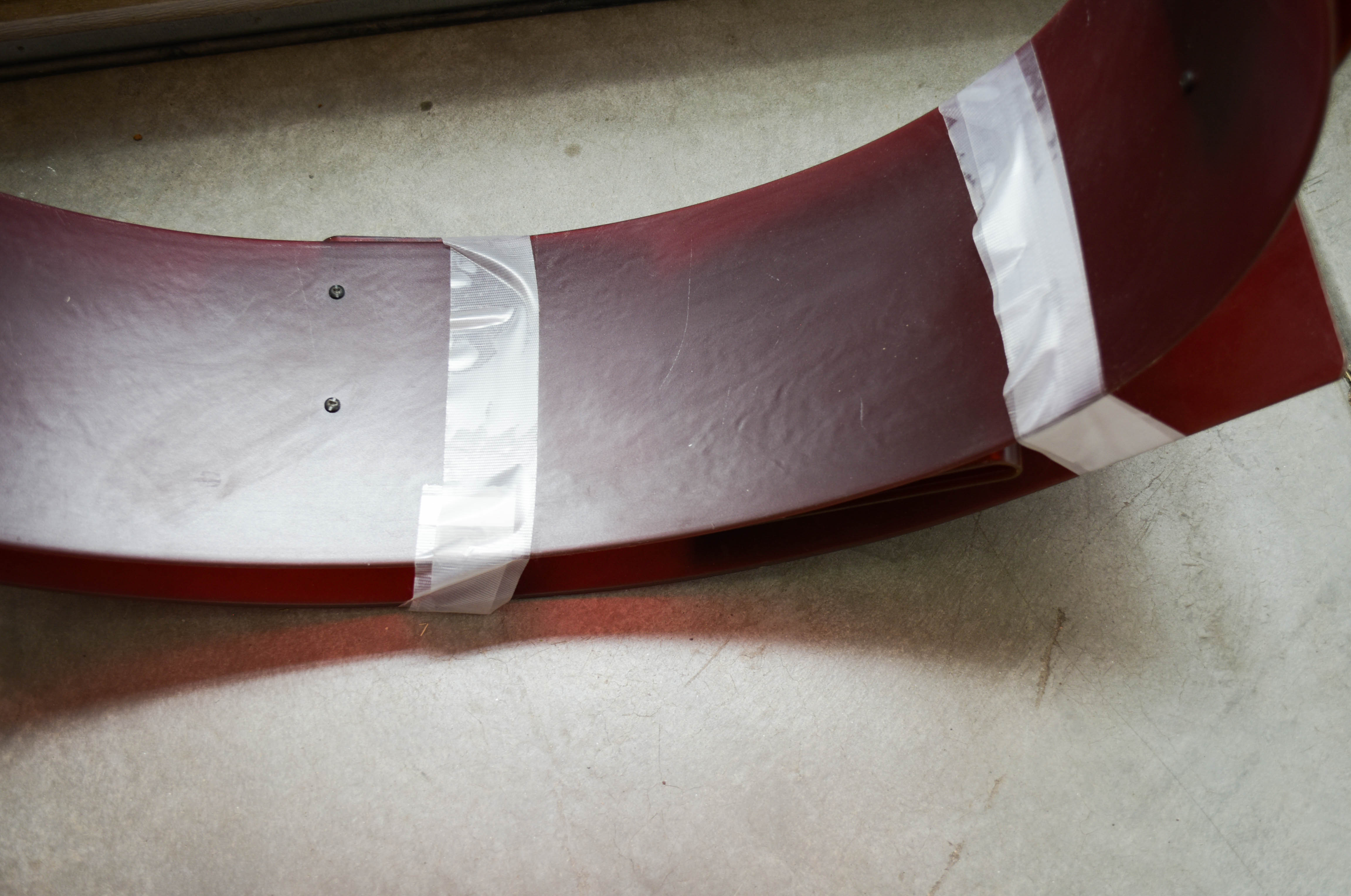 Handmade Modern Floating Wall Shelf Signed By Artist