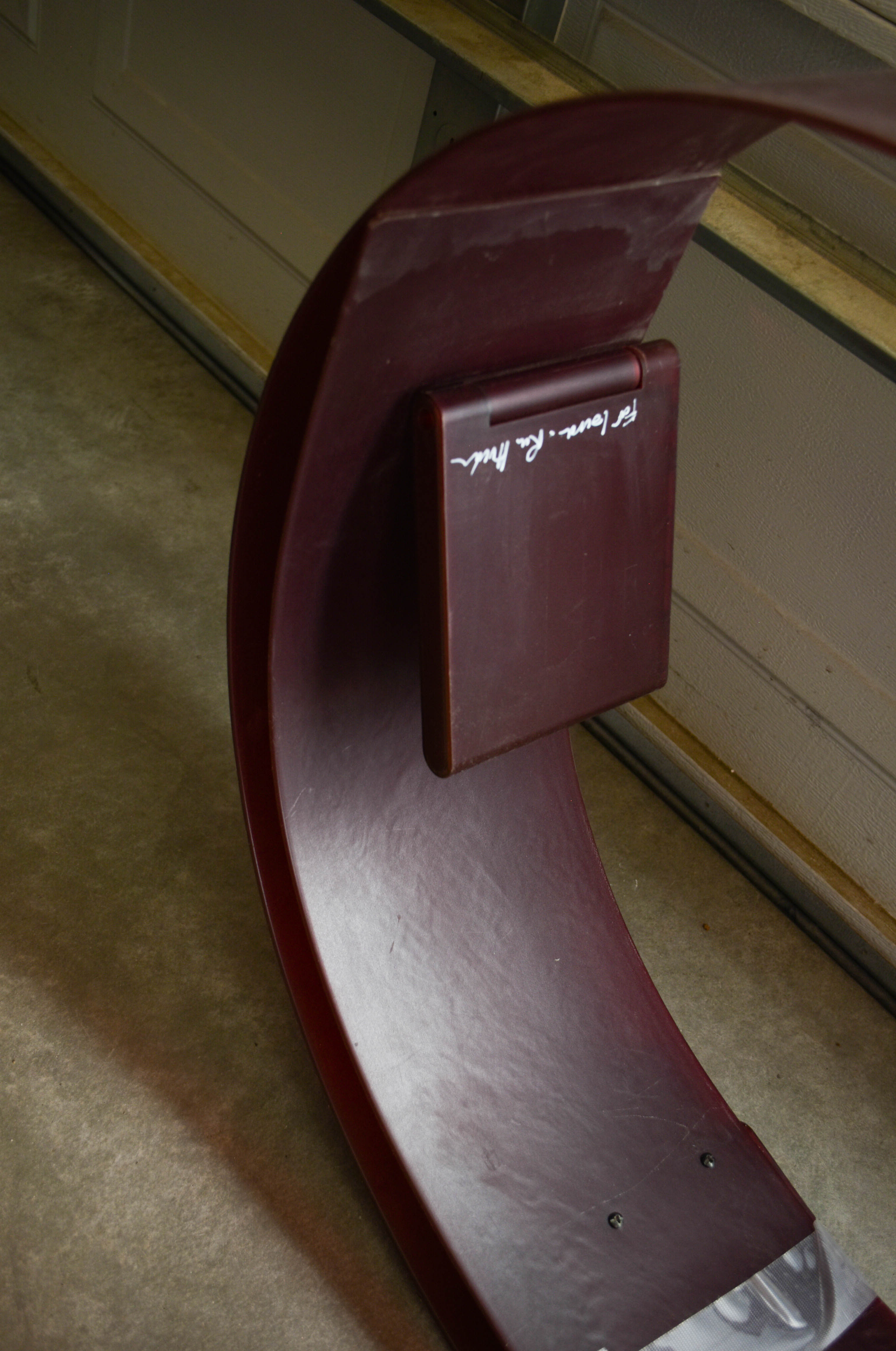 Handmade Modern Floating Wall Shelf Signed By Artist