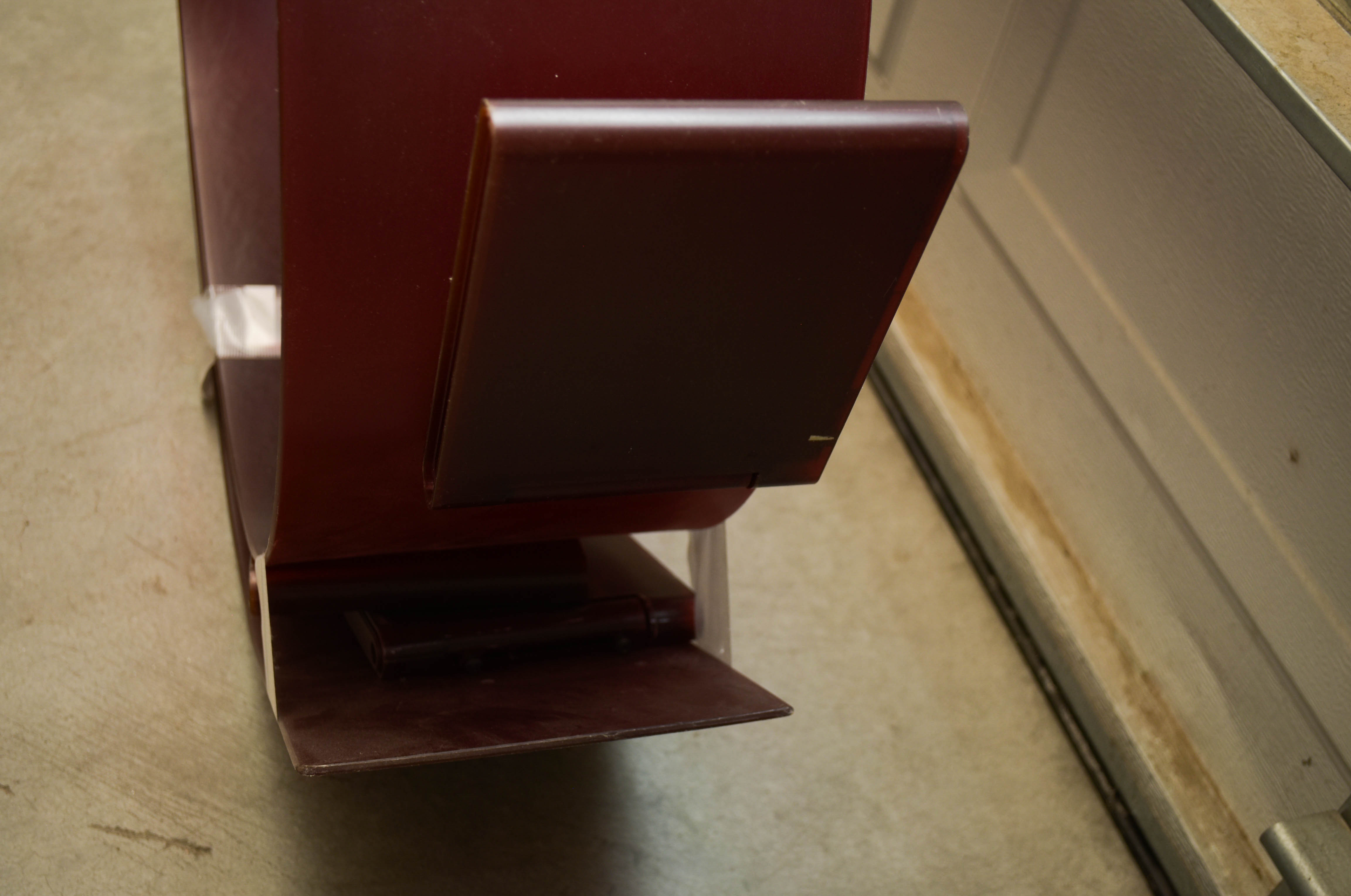 Handmade Modern Floating Wall Shelf Signed By Artist