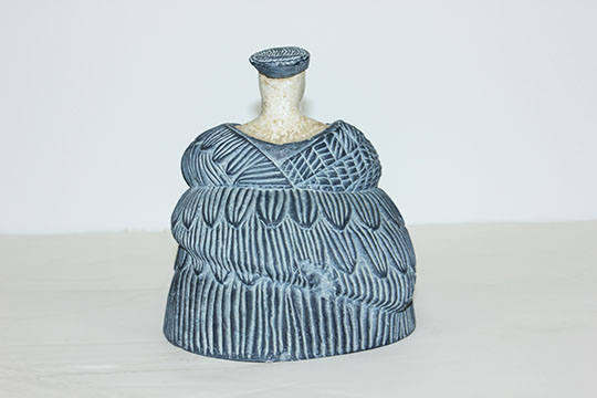 Moulage Musee du Louvre Bactria Figural Sculpture