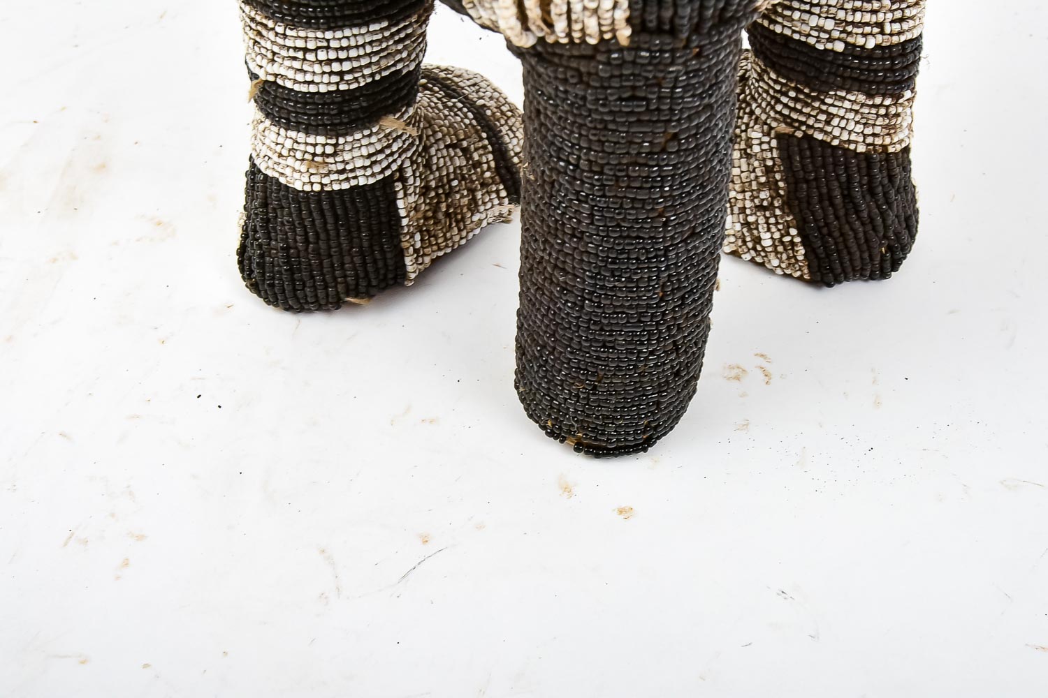 Bamileke Beaded African Sculpture