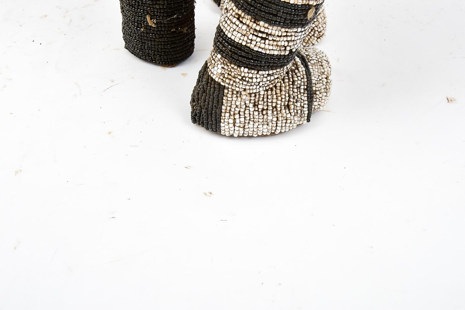 Bamileke Beaded African Sculpture