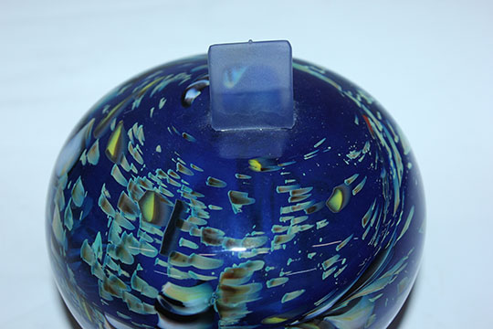 Bertil Vallien "My Universe" Earth Glass Sculpture