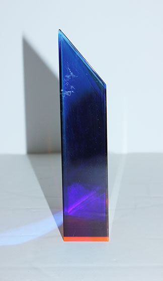 2003 Vasa Velizar Mihich Signed Laminated Cast Acrylic Sculpture