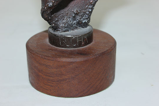 Mike Bucha Bronze Seahorse Sculpture