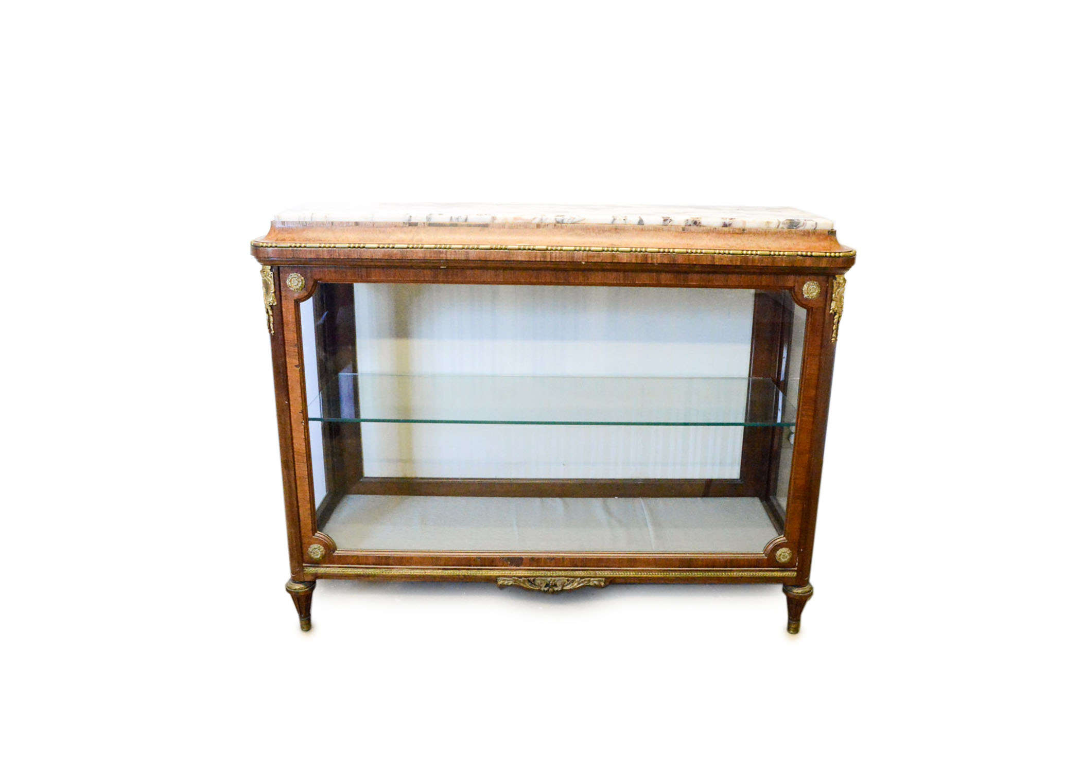 Antique Louis XVI Neo-Classical Style Vitrine