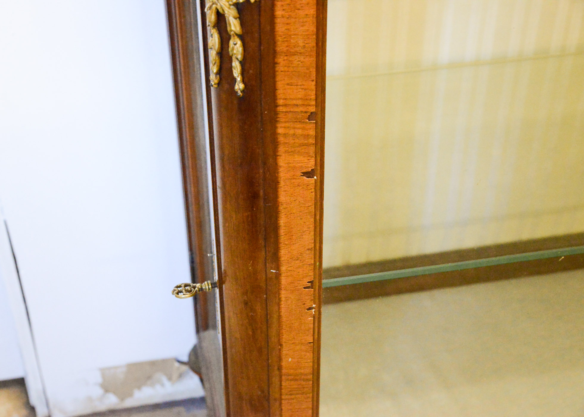 Antique Louis XVI Neo-Classical Style Vitrine