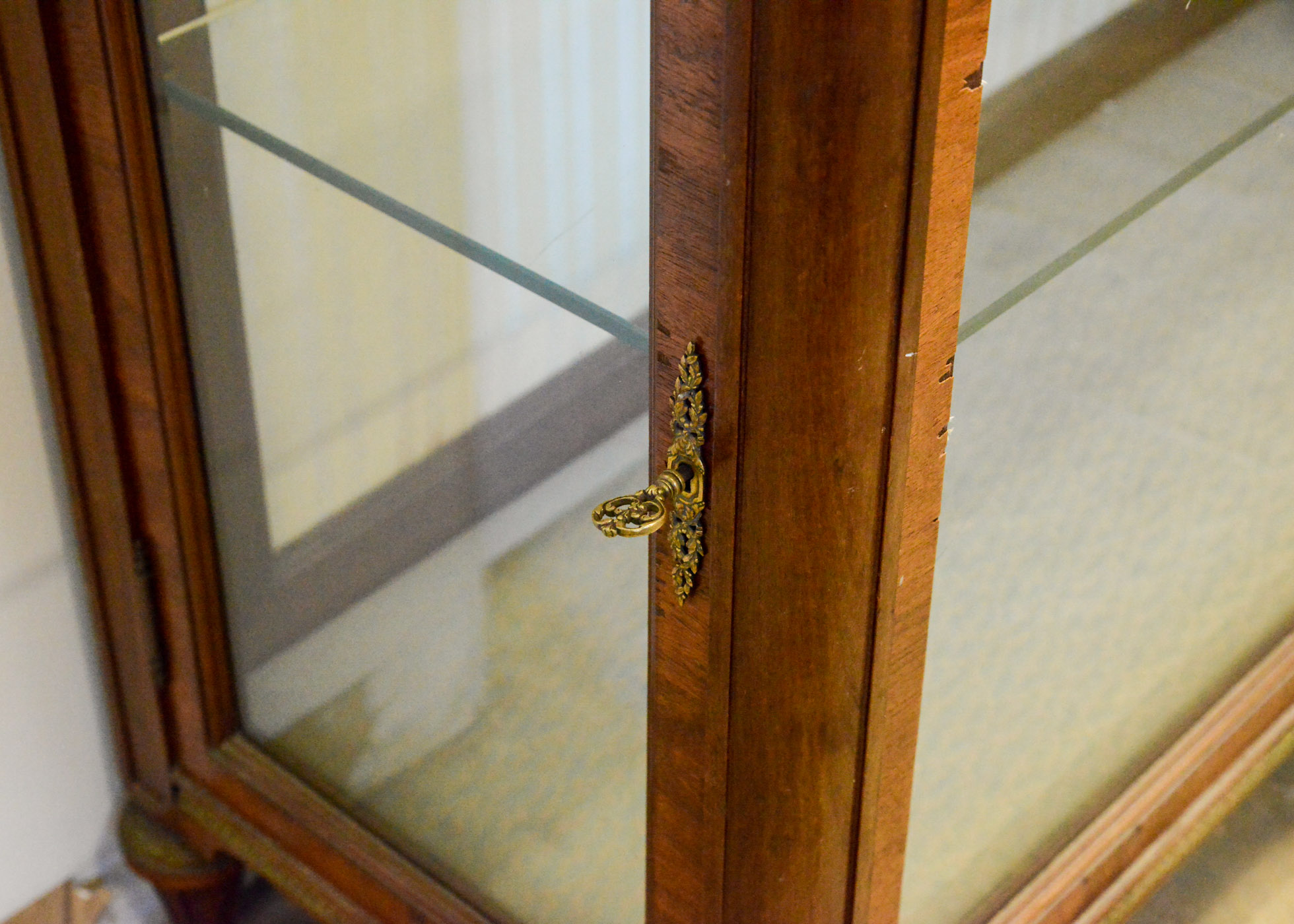 Antique Louis XVI Neo-Classical Style Vitrine