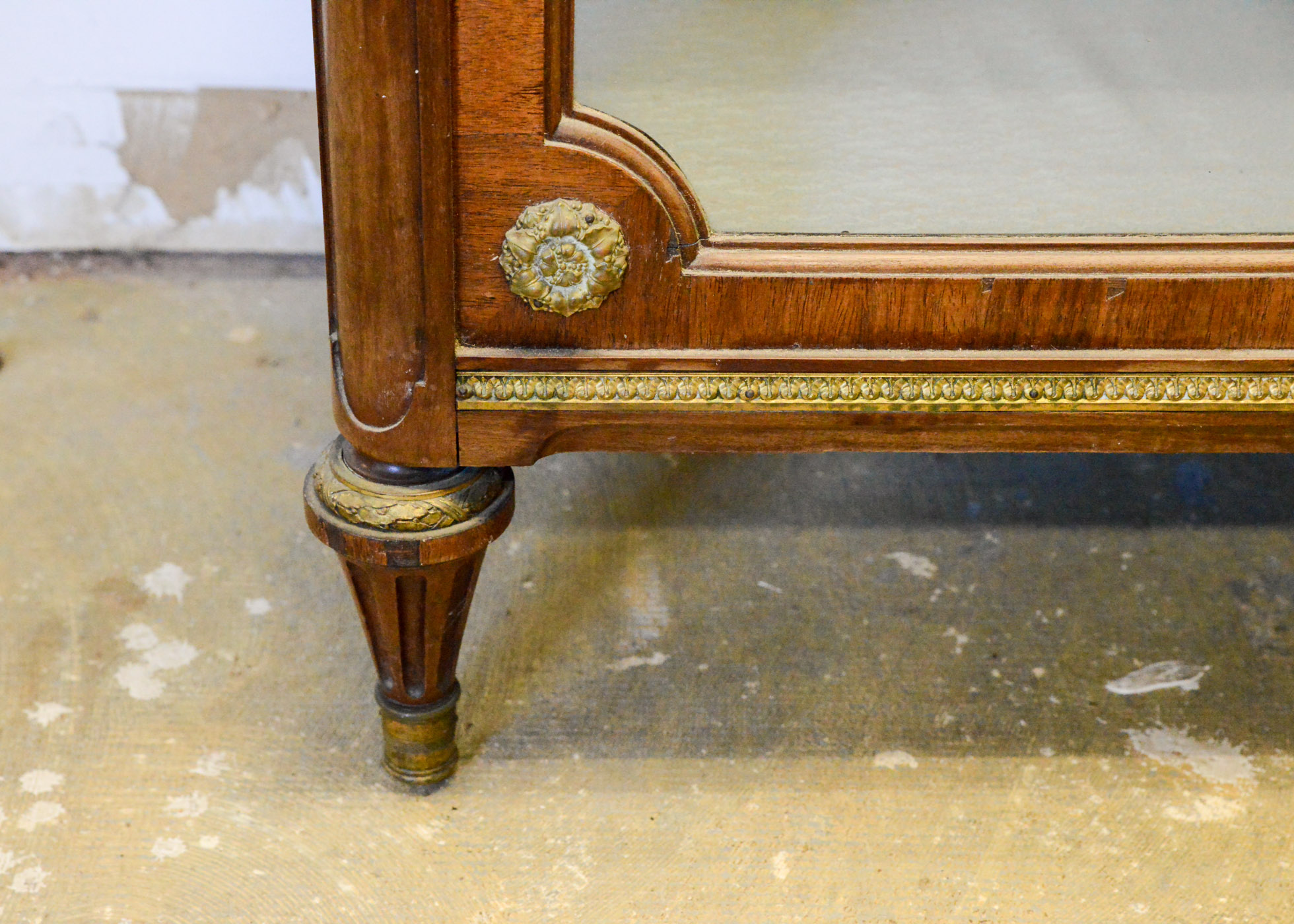 Antique Louis XVI Neo-Classical Style Vitrine