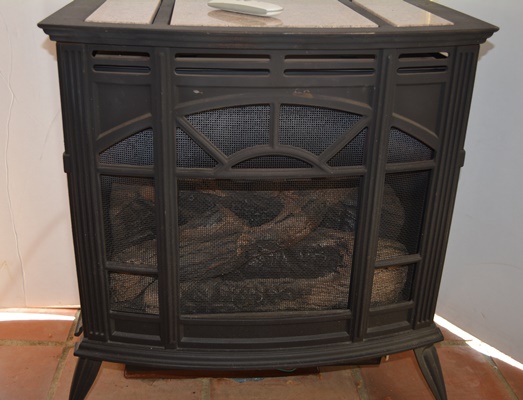 Free Standing Gas Fire Place