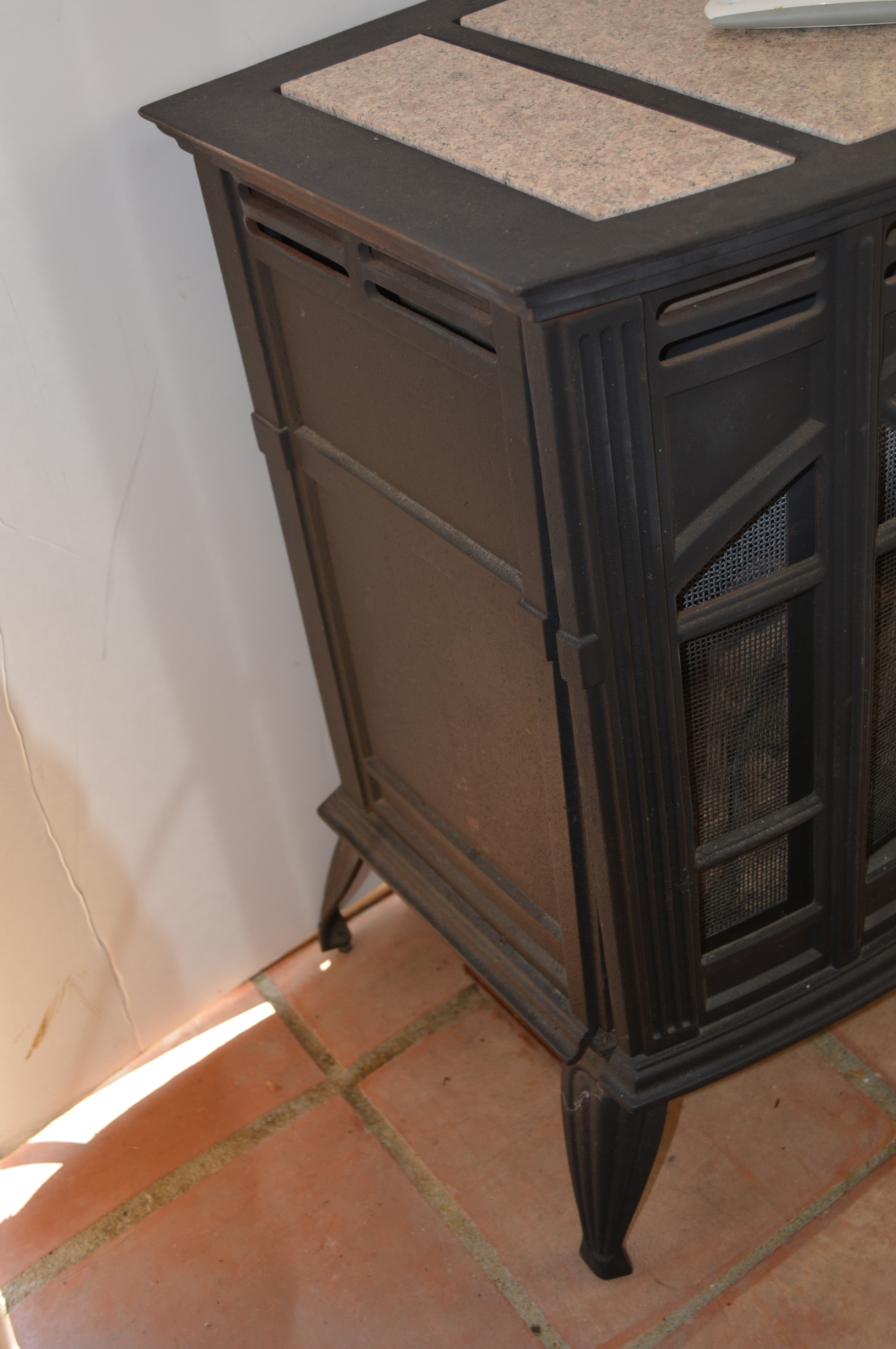 Free Standing Gas Fire Place