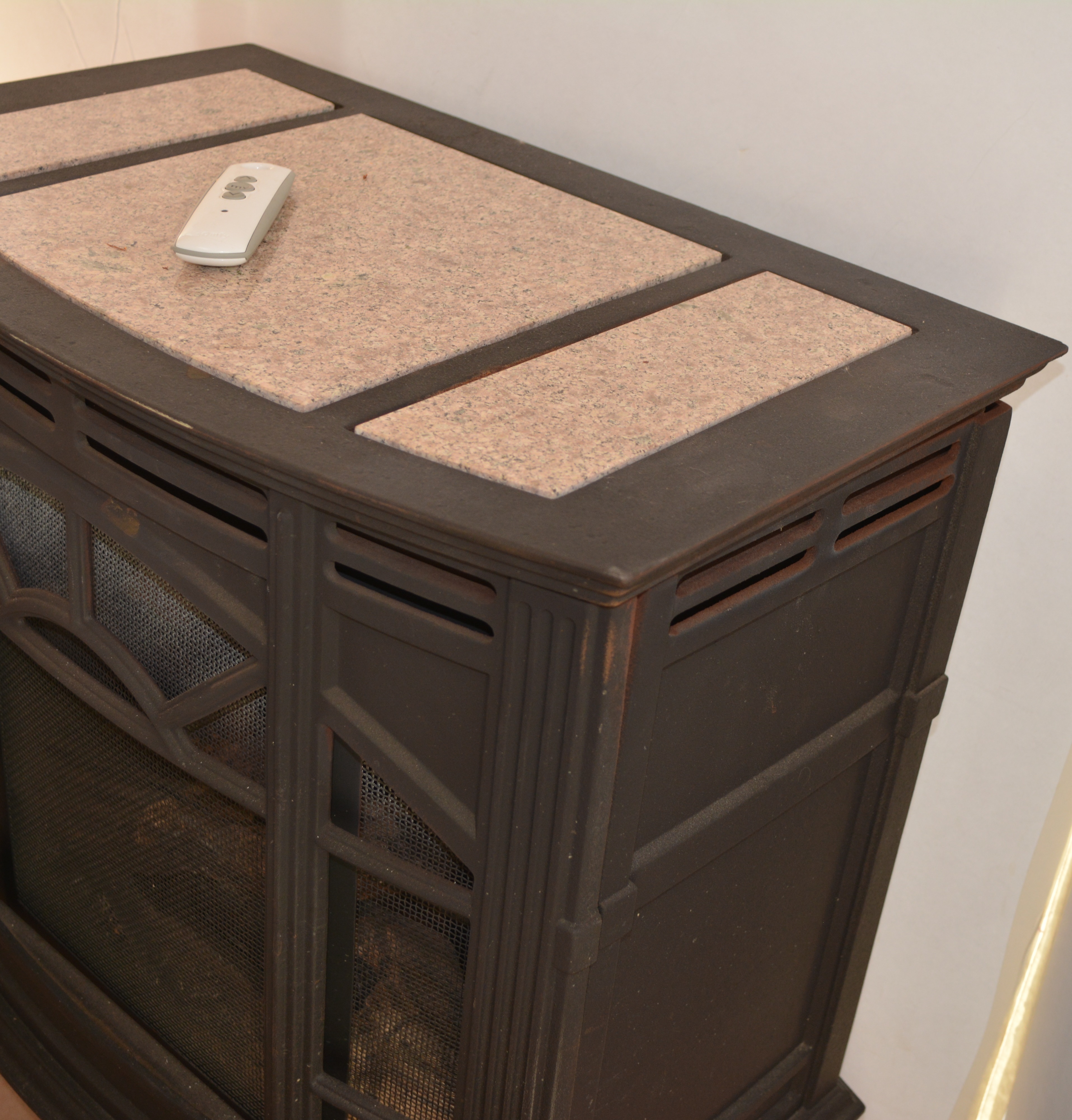 Free Standing Gas Fire Place