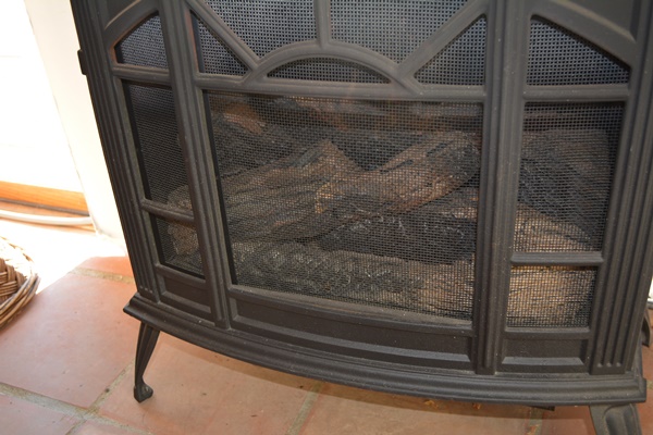 Free Standing Gas Fire Place
