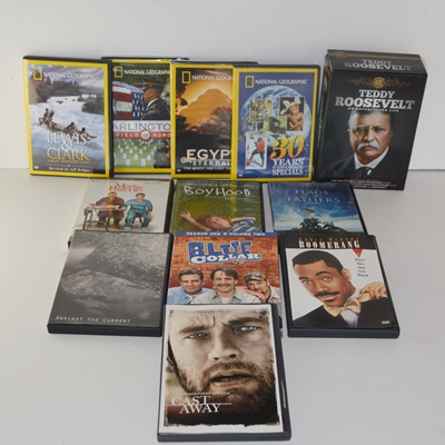 Historical, Nat Geo and Feature DVDs With Trutech DVD Player