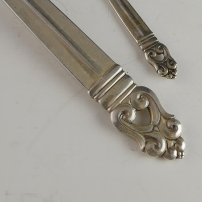 Two International Silver Co. "Royal Danish" Sterling Silver Forks