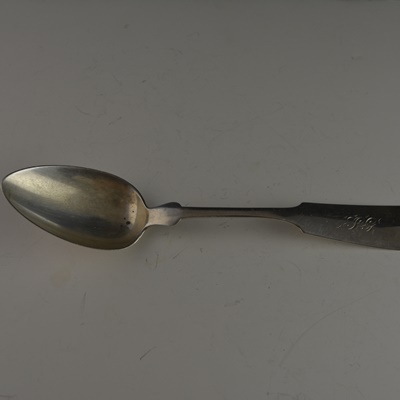 Gorham Monogrammed Sterling Silver "Tipt" Spoon