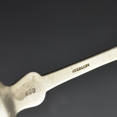 Gorham Monogrammed Sterling Silver "Tipt" Spoon