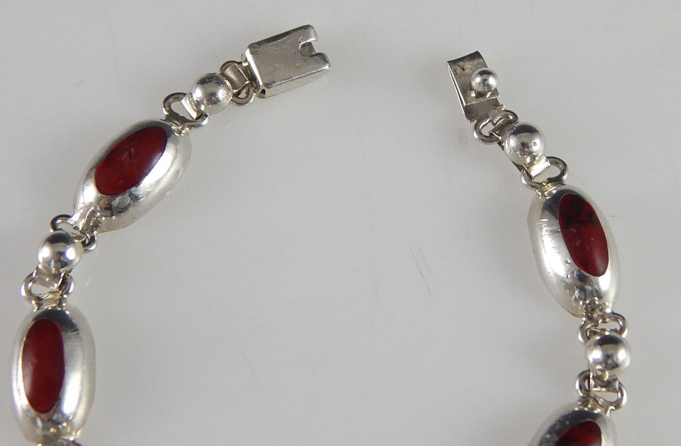 Sterling Silver Turquoise and Coral Jewelry Set