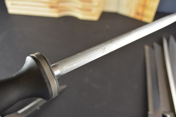 Calphalon, Henkel and Other Knives with Knife Block