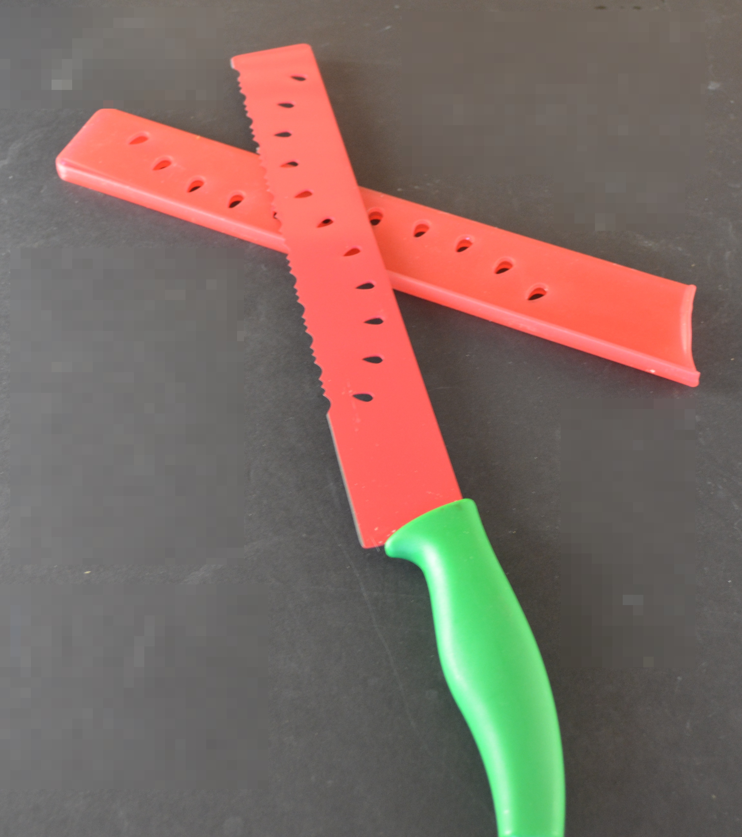 Calphalon, Henkel and Other Knives with Knife Block