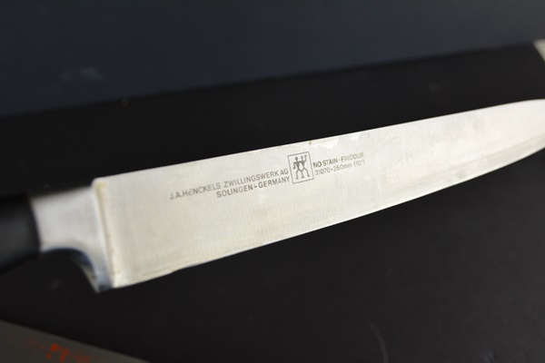 Calphalon, Henkel and Other Knives with Knife Block