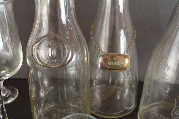 Wine Glasses, Decanters and Cordials