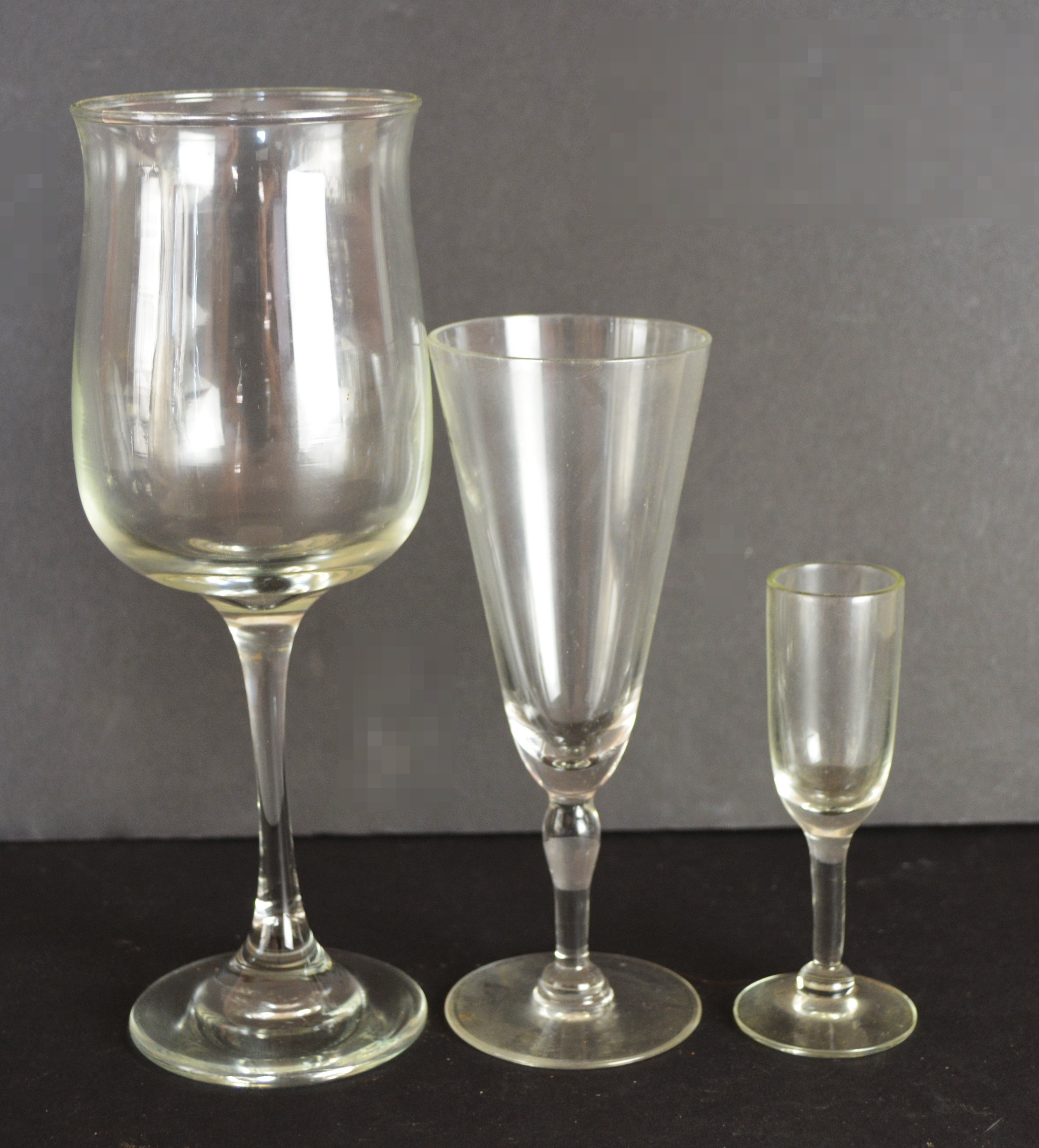 Wine Glasses, Decanters and Cordials