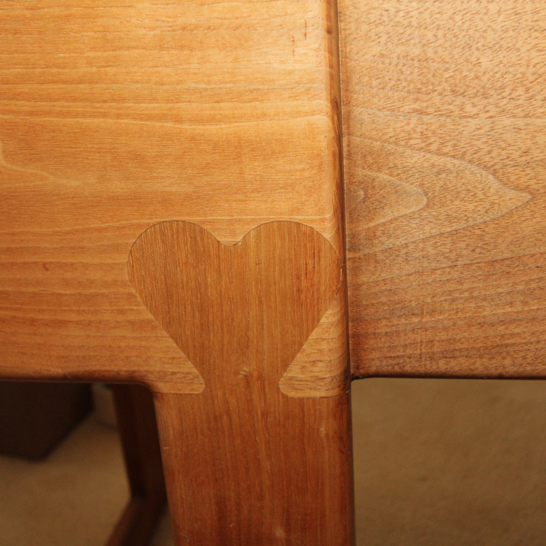 Hand Made Walnut Roll Top Desk By Herzog