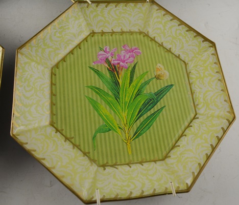 Four Moonlighting Interior Ceramic Decorative Plates