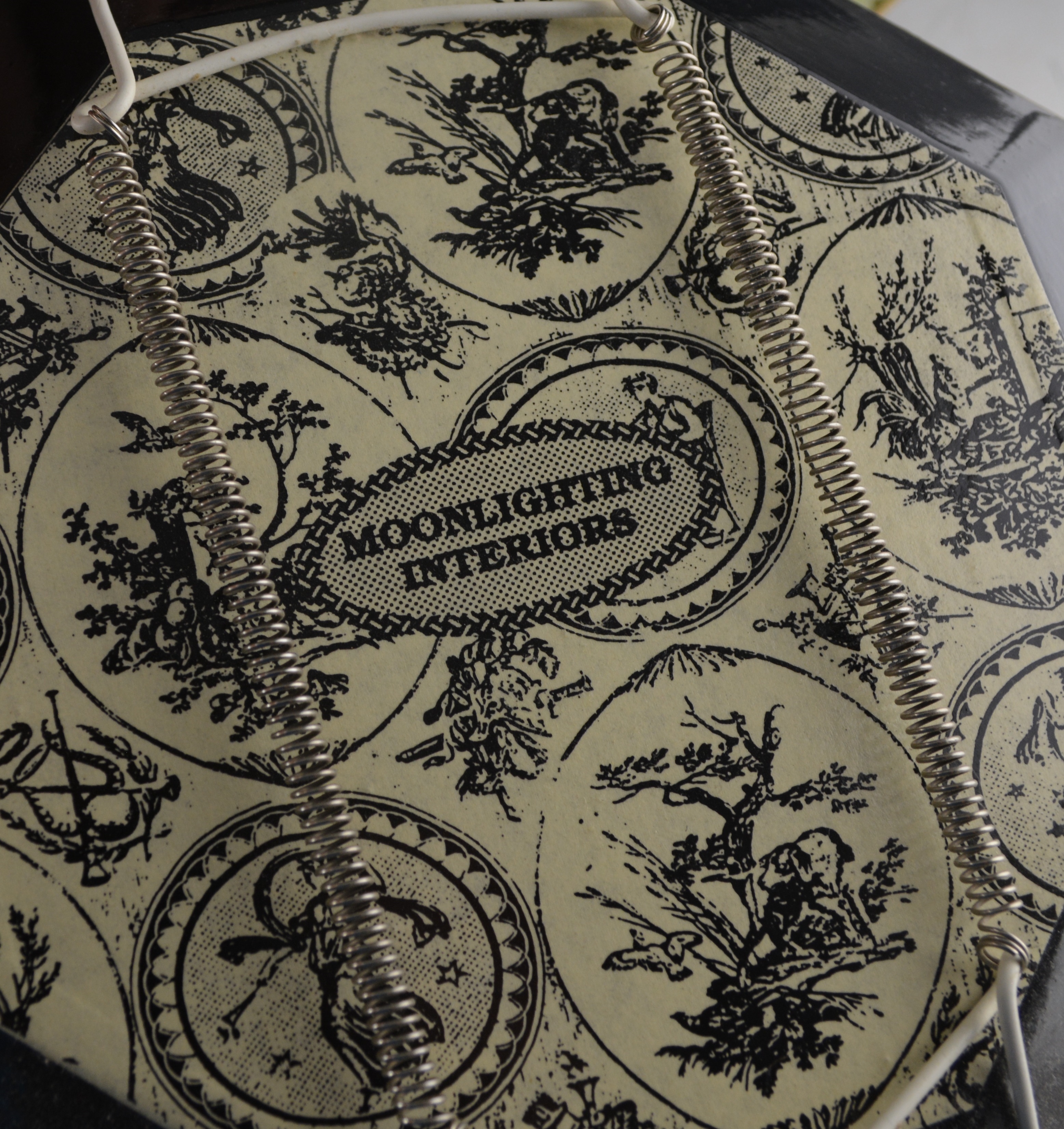 Four Moonlighting Interior Ceramic Decorative Plates