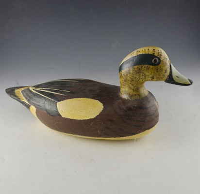 Two Carved Duck Decoys