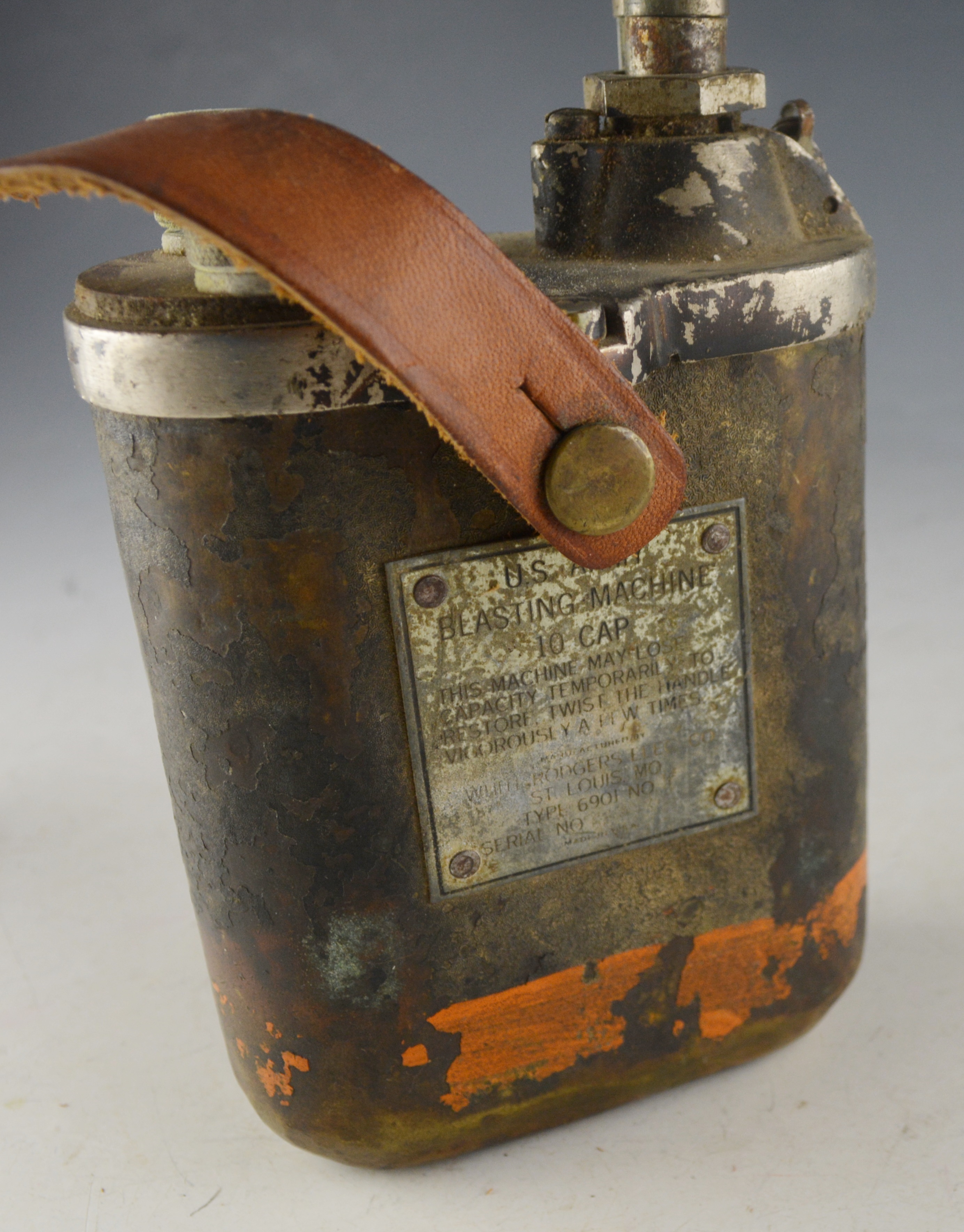 Vintage US Army Blasting Machine