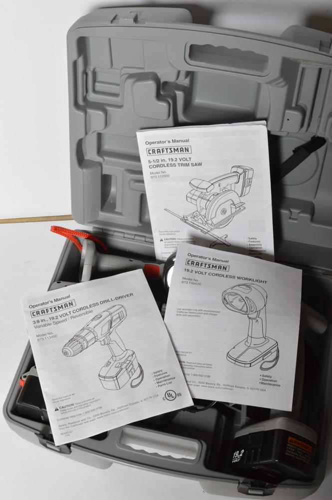 Craftsman 75th Anniversary Cordless Power Tool Combo