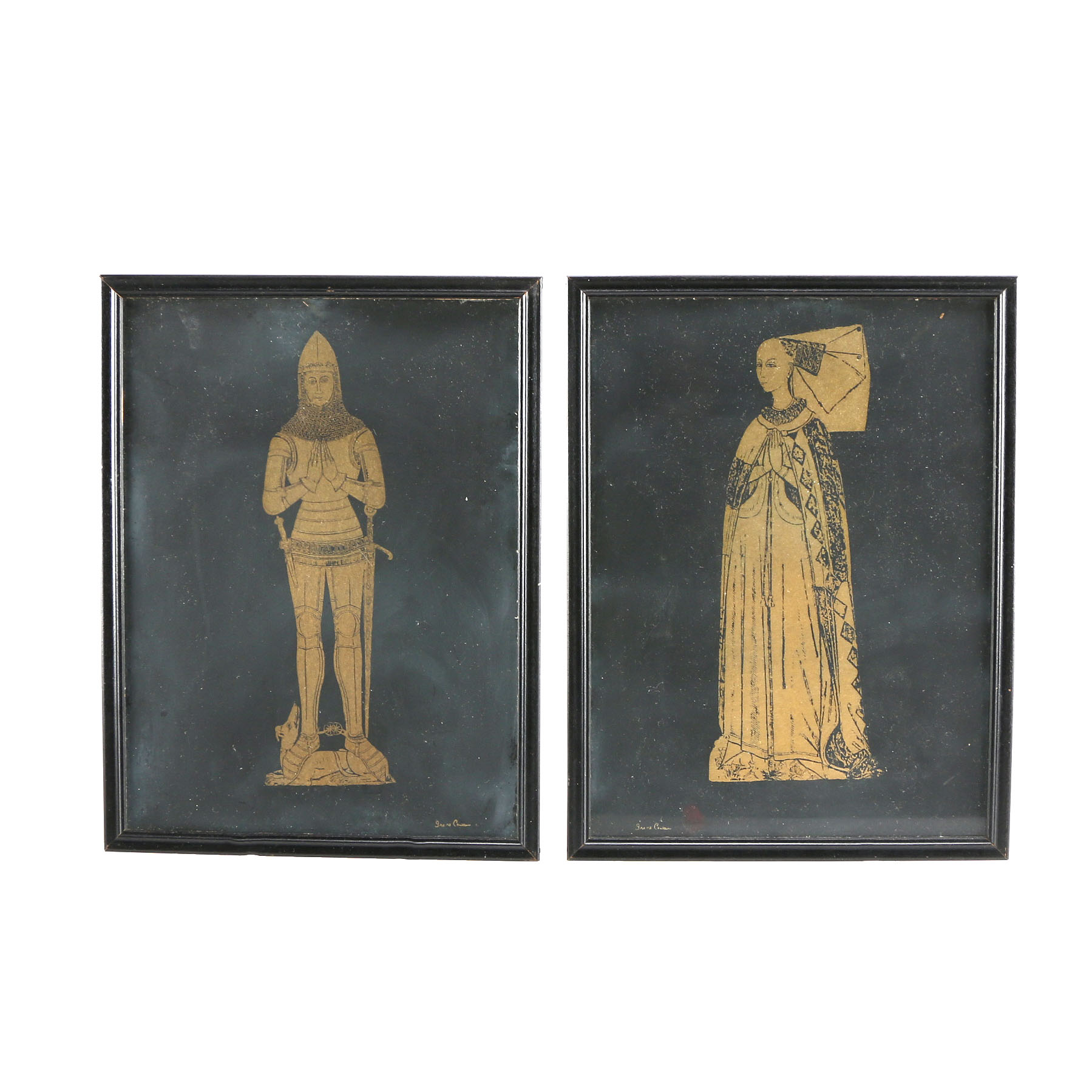 Cowan English Brass Rubbings