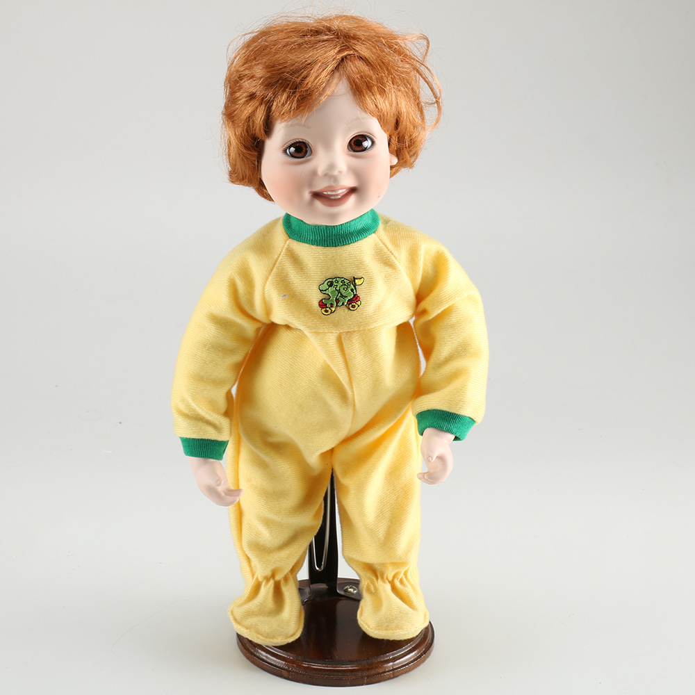Elke Hutchens Doll In Yellow Pajamas