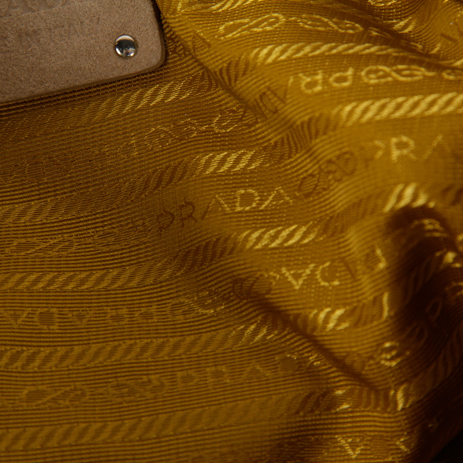 Prada Suede and Ostrich Leather Shopper with a Sea Motif